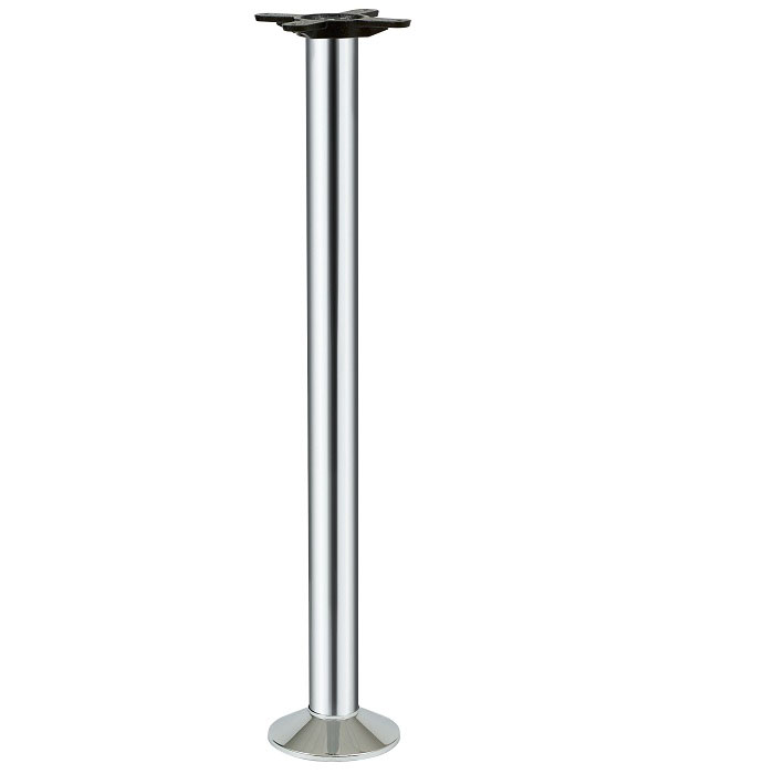 Hercules Floor Fixing Bar Chrome Pedestal